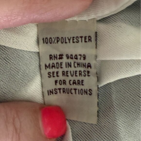 Magic Black Ivory Pleated Sheer Midi Skirt Silver Metallic Thread Elastic Waist - Picture 6 of 7